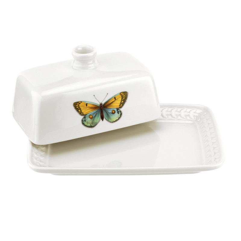 Portmeirion Botanic Garden Harmony Covered Butter Dish & Reviews